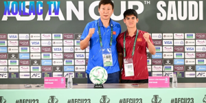 Họp báo U23 Việt Nam đấu U23 UAE: HLV Kim Sang Sik chia sẻ về chấn thương Đình Bắc